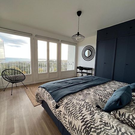 Nouveau! Appartement Vue Mer 180° Et Place Parking Brest Exteriör bild