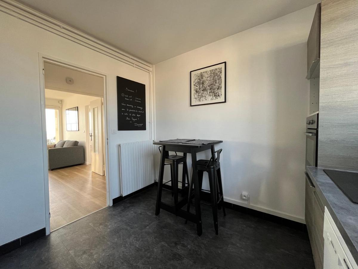 Nouveau! Appartement Vue Mer 180° Et Place Parking Brest Exteriör bild