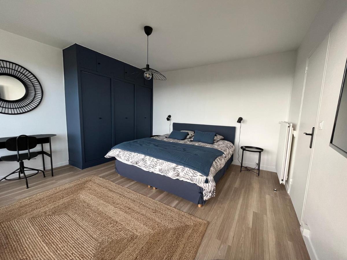 Nouveau! Appartement Vue Mer 180° Et Place Parking Brest Exteriör bild
