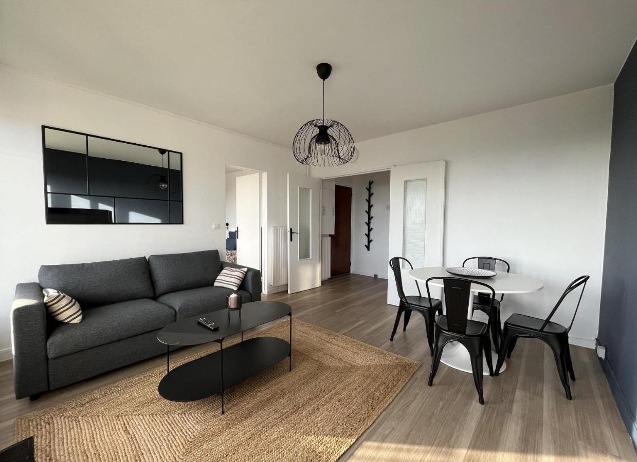 Nouveau! Appartement Vue Mer 180° Et Place Parking Brest Exteriör bild